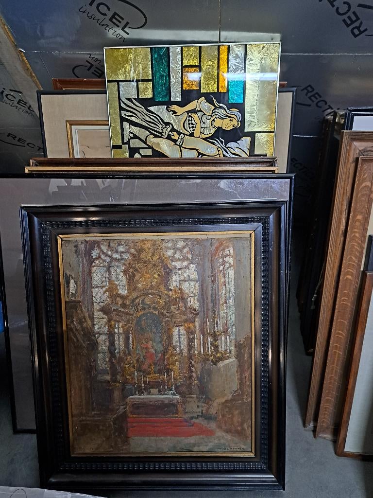 Olie verf Schilderijen- Etsen- Prenten-Tekeningen- Foto's, Antiek en Kunst, Ophalen