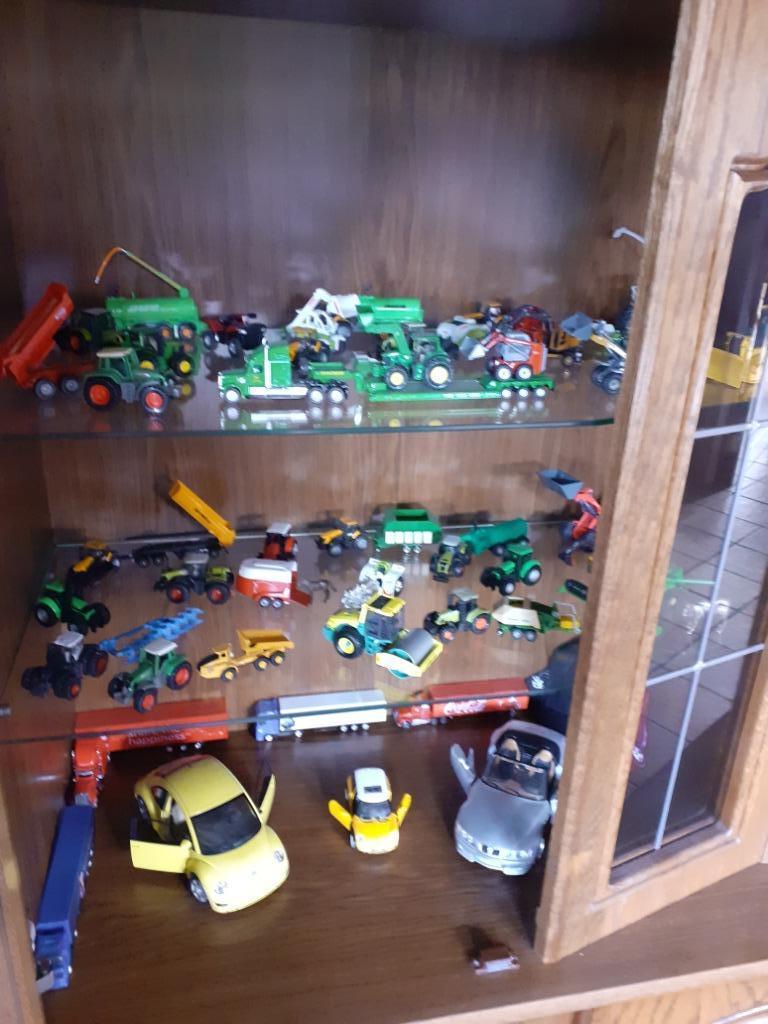 nieuwe speelgoed tractoren met toebehoren in ijzer, Ophalen of Verzenden, Nieuw