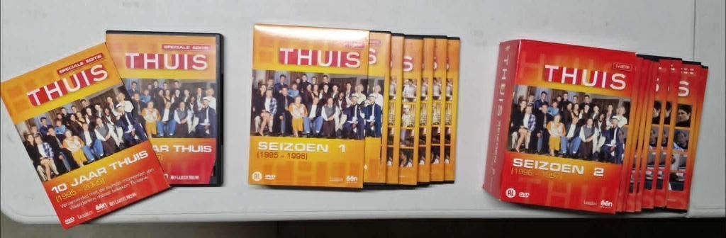 thuis 10 jaar thuis - seizoen 1 - seizoen 2, Non fictionnel, Enlèvement ou Envoi, Coffret, Comme neuf