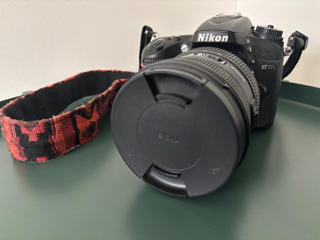 Nikon D7100 met 3 lenzen, Gebruikt, Spiegelreflex, Ophalen of Verzenden, 4 t/m 7 keer