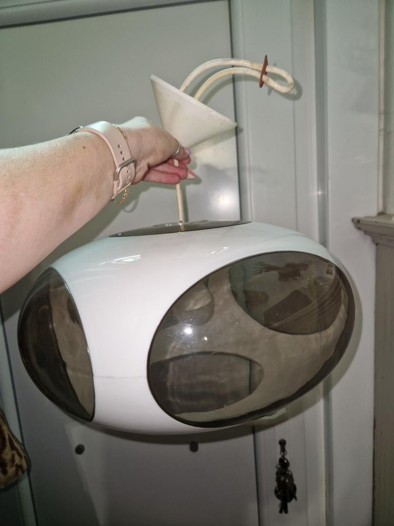 Vintage bug eye lamp Massive, Enlèvement ou Envoi