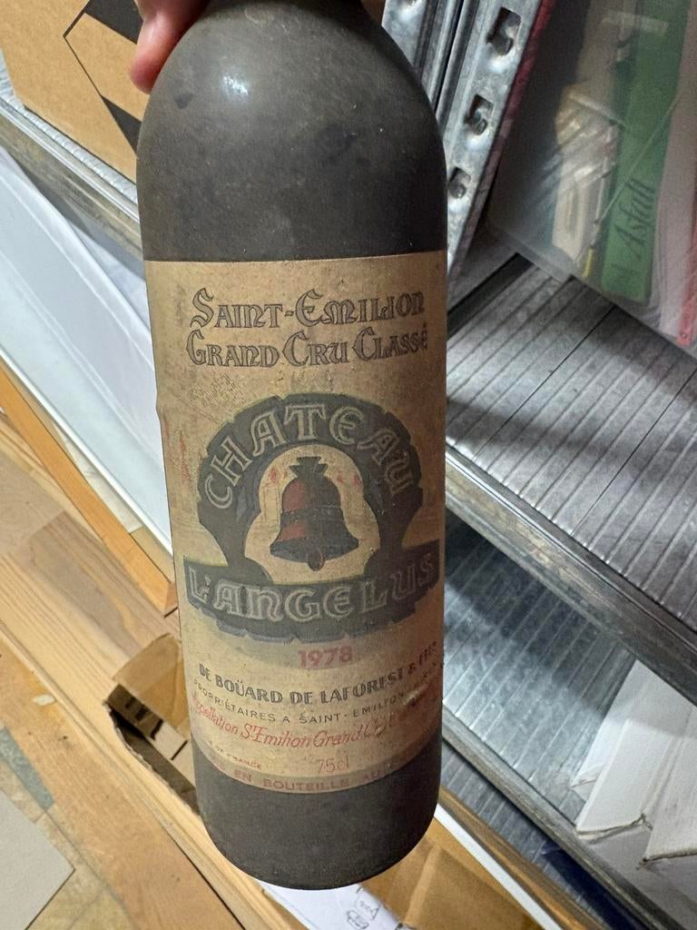 Ongeopend Château L’Angélus 1978 (Saint-Émilion Grand Cru), Collections, Enlèvement