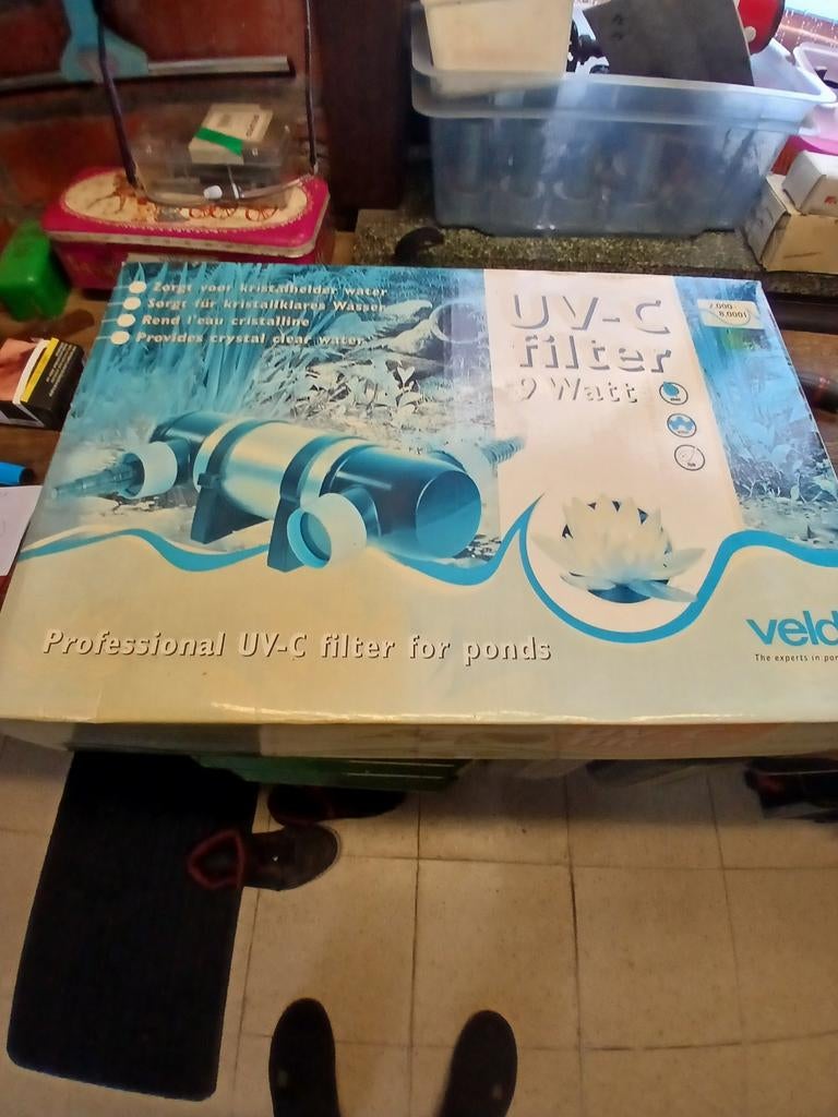 Velda Uv filter 9 watt, Tuin en Terras, Vijver-toebehoren, Ophalen, Gebruikt, Overige typen