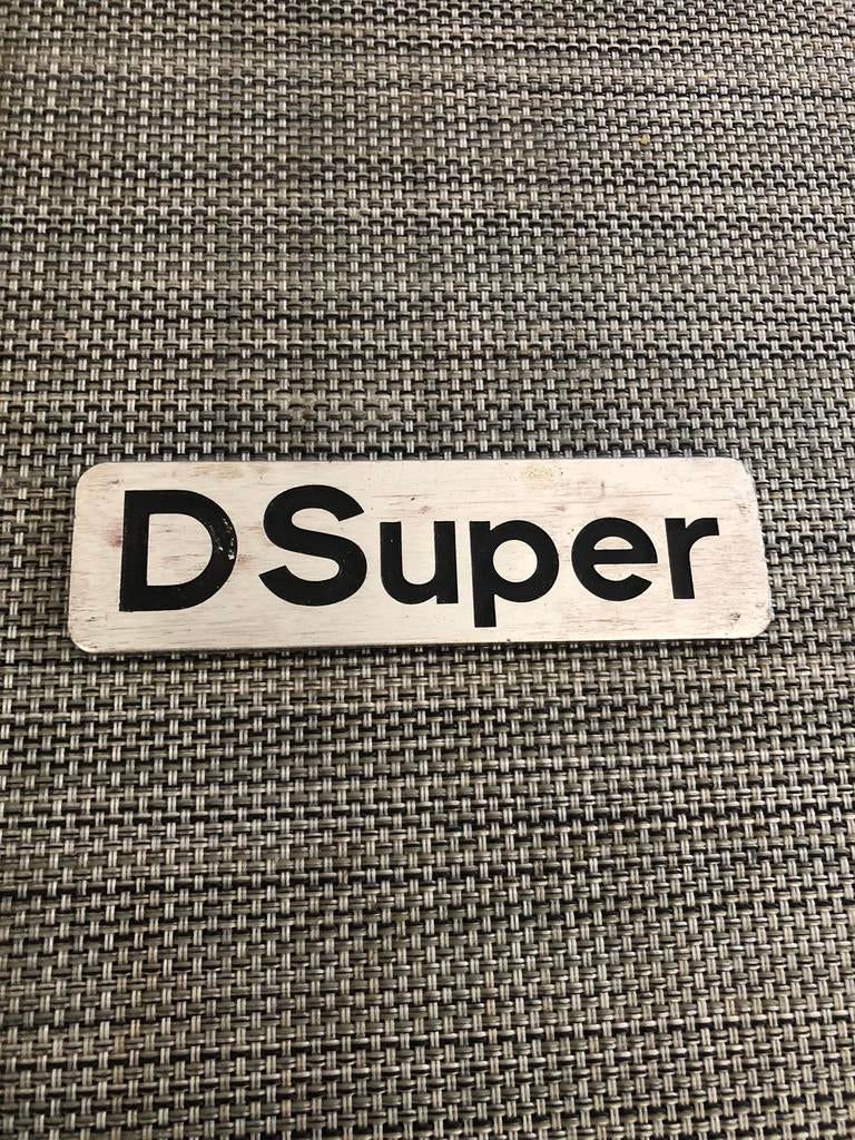 emblème insigne logo citroen ds dsuper, Ophalen, Gebruikt, Achterklep, Citroën