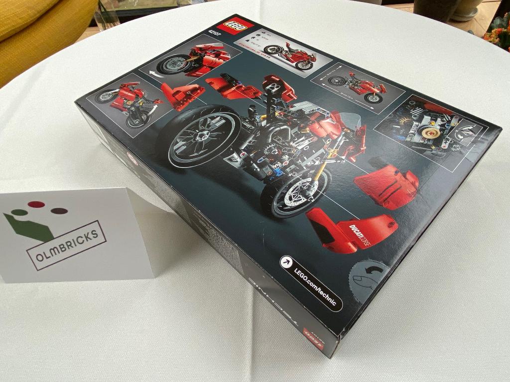 LEGO Technic 42107 Ducati Panigale V4 R, Hello@support.lego.com, DK-7190, Lego, Nieuw