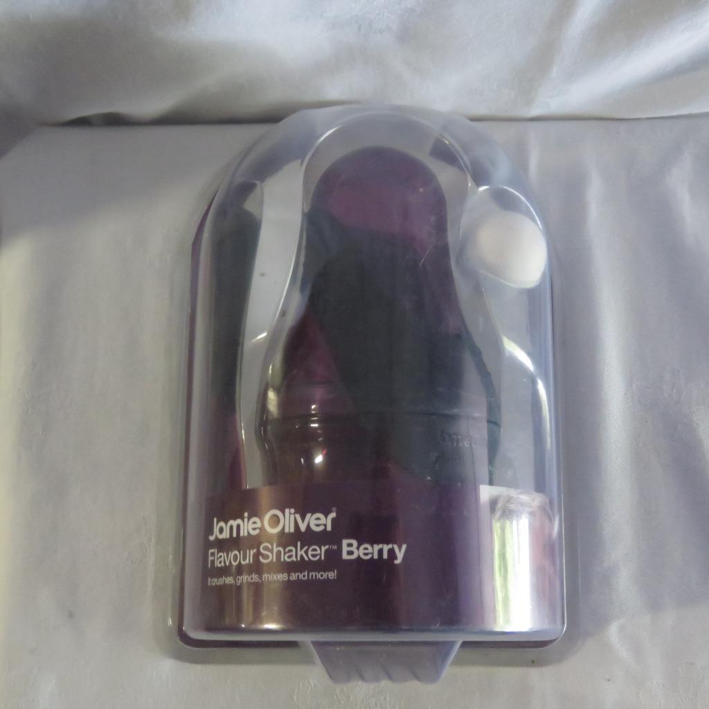 Jamie Oliver Flavour Shaker  berry met lepel, Huis en Inrichting, Overige Huis en Inrichting, Ophalen of Verzenden