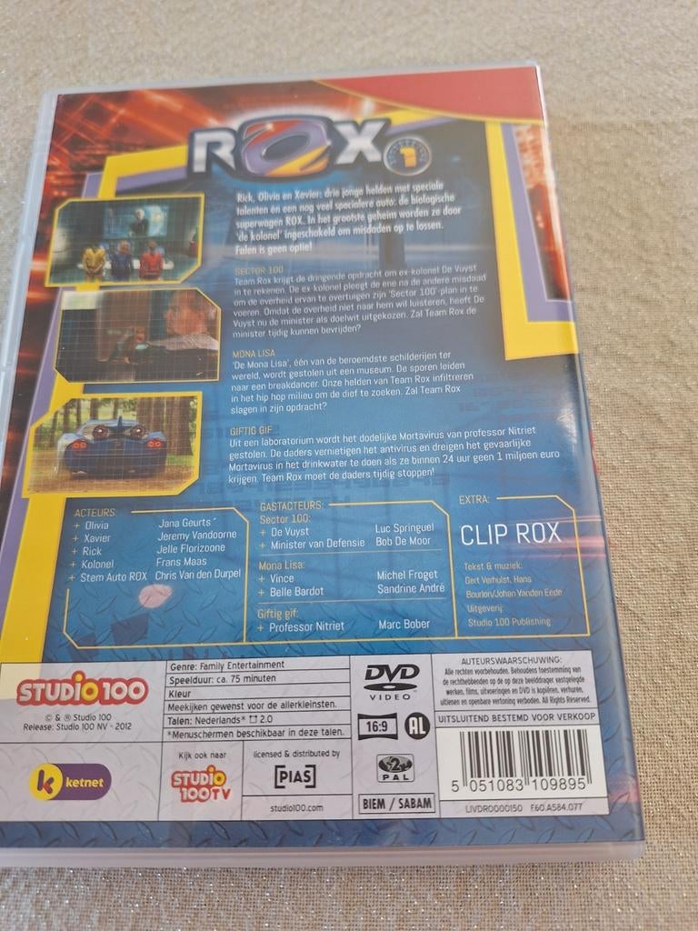 Dvd box Rox, Ophalen of Verzenden, Zo goed als nieuw, Media