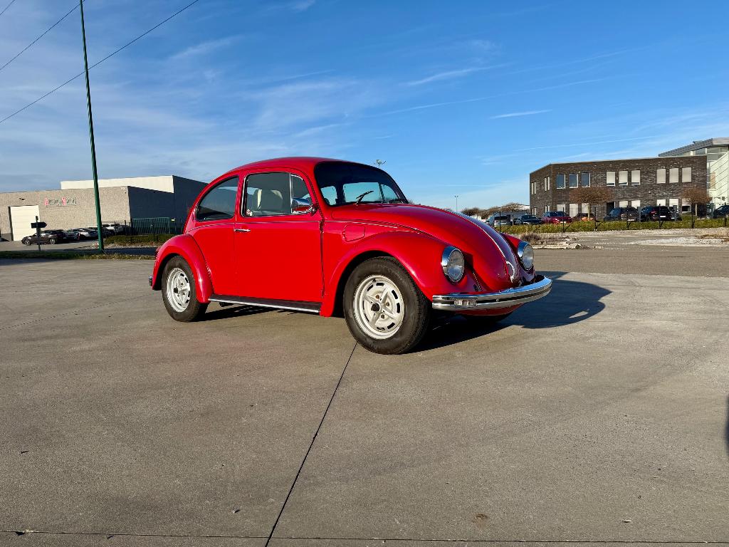 Volkswagen Beetle 1600 * 1992 * Deskundig * Prima !, Auto's, Oldtimers, Achterwielaandrijving, Beige, Leder, Bedrijf
