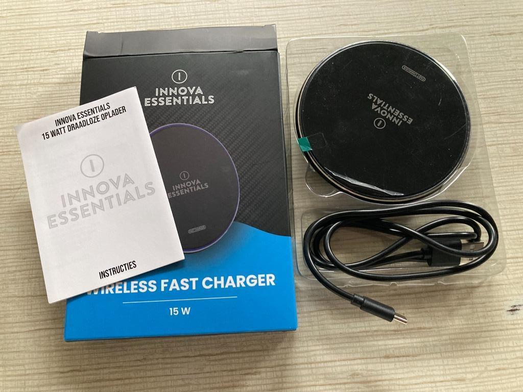 Innova Draadloze Oplader 15W, Ophalen, Gebruikt