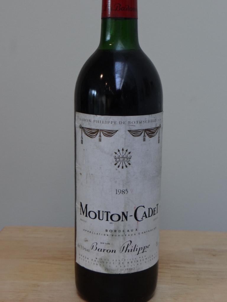 7 bouteilles dont 1 Baron Philippe de Rothschild, Pauillac, Enlèvement