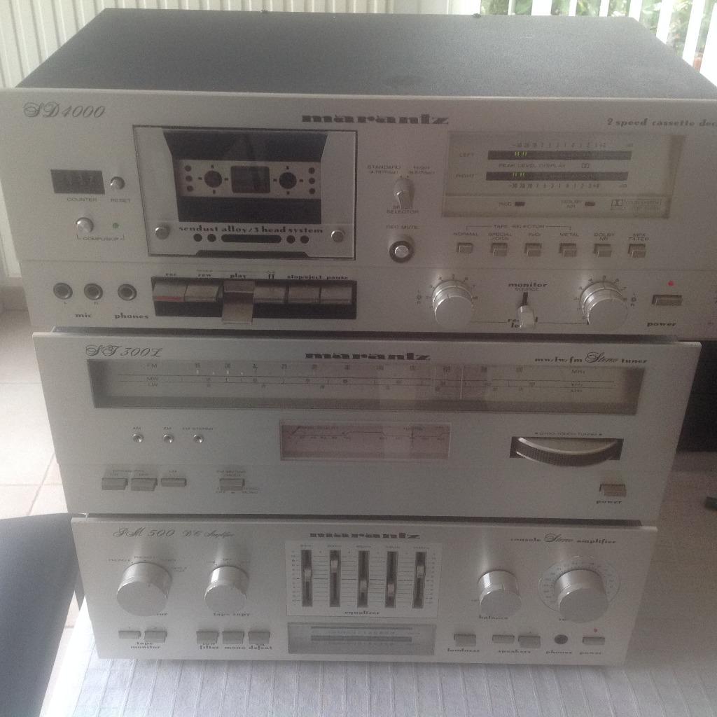 Amplificateur stéréo à chaîne Marantz PM 500 Tuner ST 300L 2, Enlèvement ou Envoi, Utilisé, Autres marques