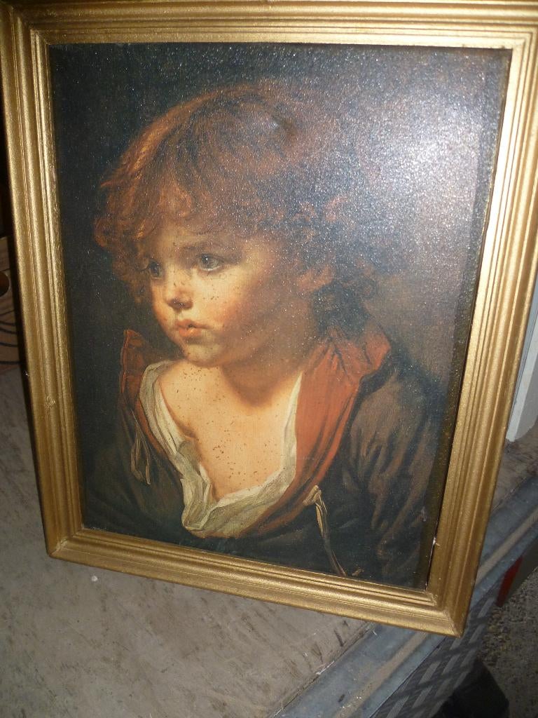 SCHILDERIJ OP DOEK, Antiek en Kunst, Curiosa en Brocante, Ophalen