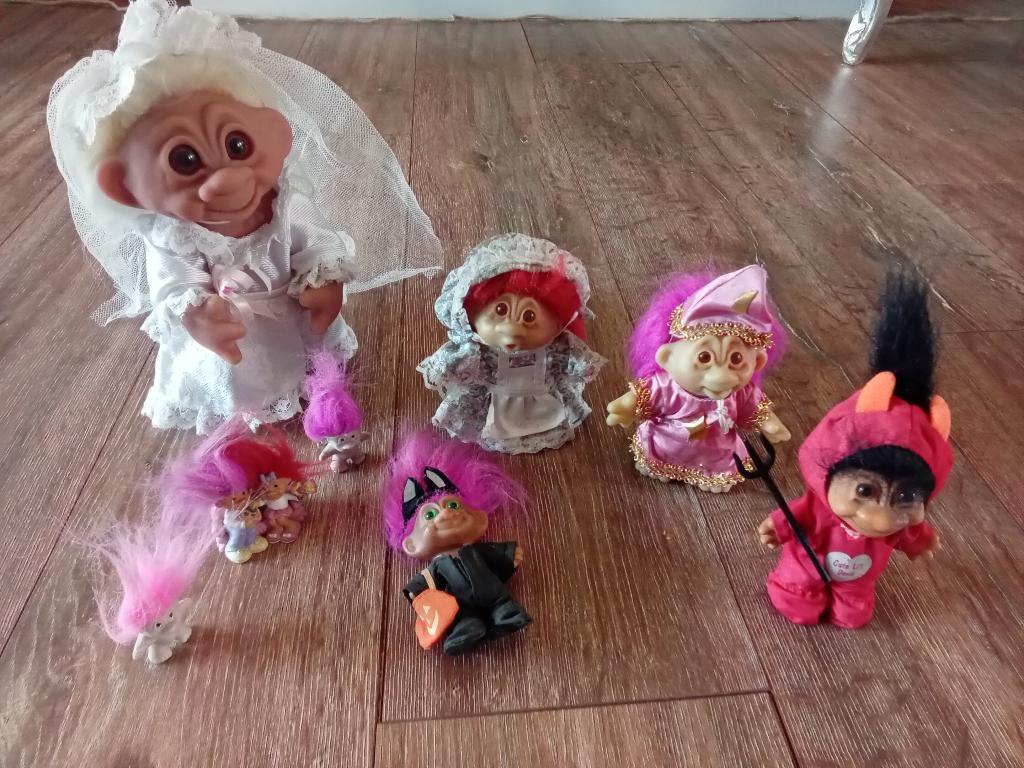 Trollen, Ophalen, Gebruikt