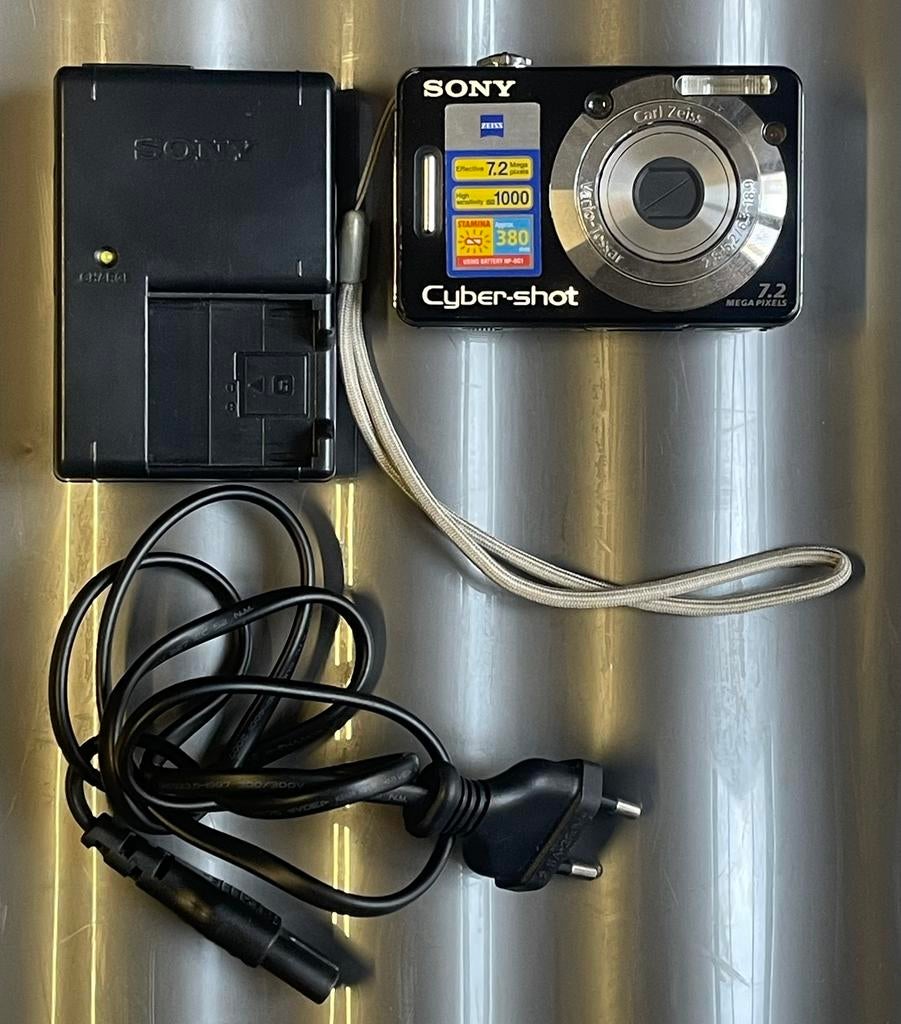 Sony Cybershot DSC W55 Digitale Fototoestel, Audio, Tv en Foto, Fotocamera's Digitaal, Ophalen of Verzenden, Zo goed als nieuw