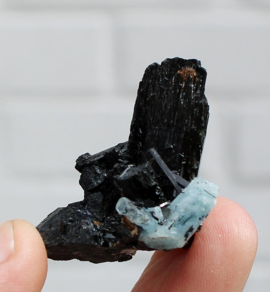 TOERMALIJN, MICROLIEN en AQUAMARIJN uit ERONGO in NAMIBIE, Ophalen of Verzenden