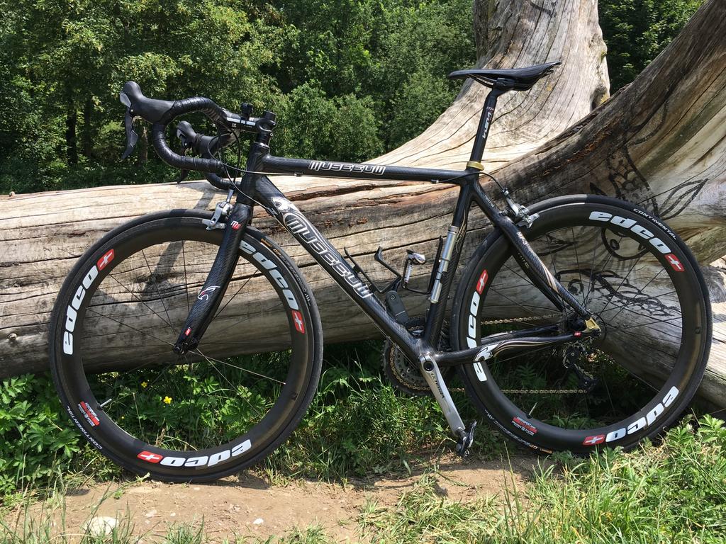 Museeuw Bikes aero carbon frame, Autres marques, Enlèvement ou Envoi, 49 à 53 cm, Comme neuf