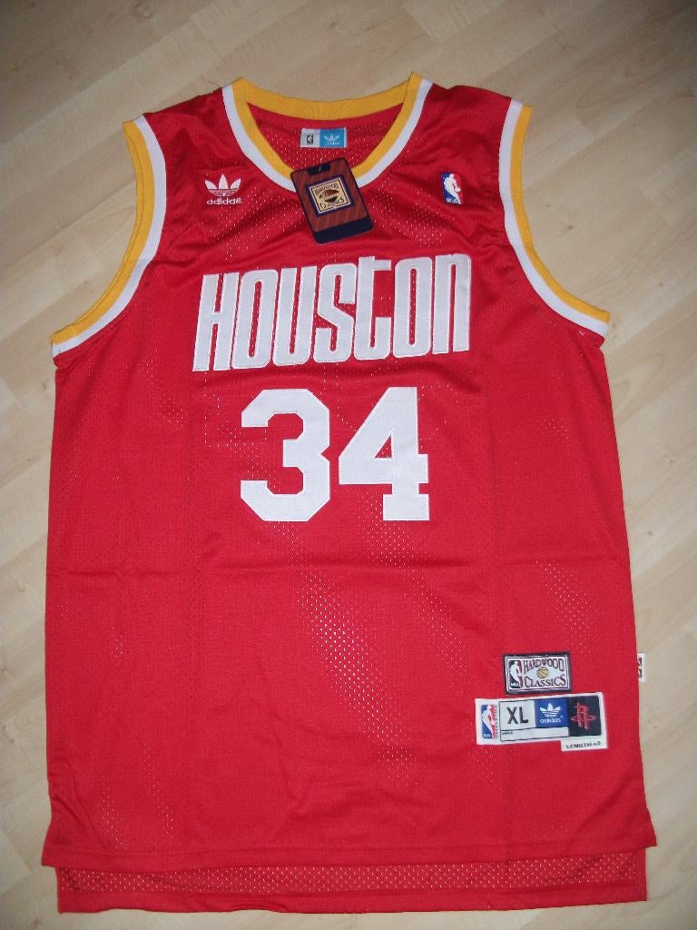 Houston Rockets Retro Jersey Olajuwon maat: XL, Sport en Fitness, Basketbal, Ophalen of Verzenden, Nieuw, Kleding