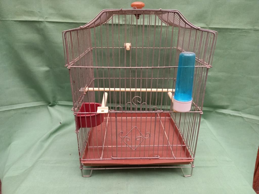 Vierkant vogelskooi, Dieren en Toebehoren, Vogels | Hokken en Kooien, Ophalen