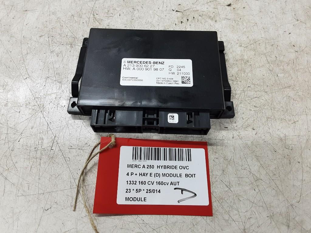 UNITE ELECTRONIQUE Mercedes-Benz A (177.0) (A2139006227), Mercedes-Benz, Mevr. I. Hauben, Utilisé, Rue de l'Espoir 34 34
4030  GRIVEGNÉE, BE