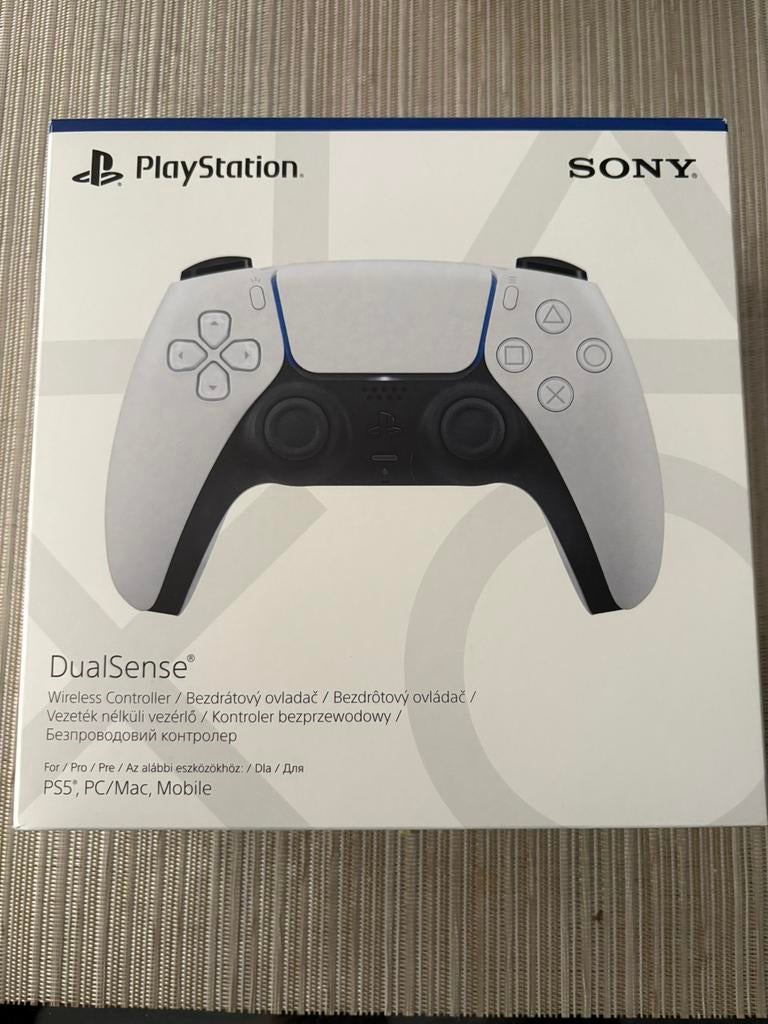 Ps5 controller wit, PlayStation 5, Nieuw, Ophalen of Verzenden, Controller