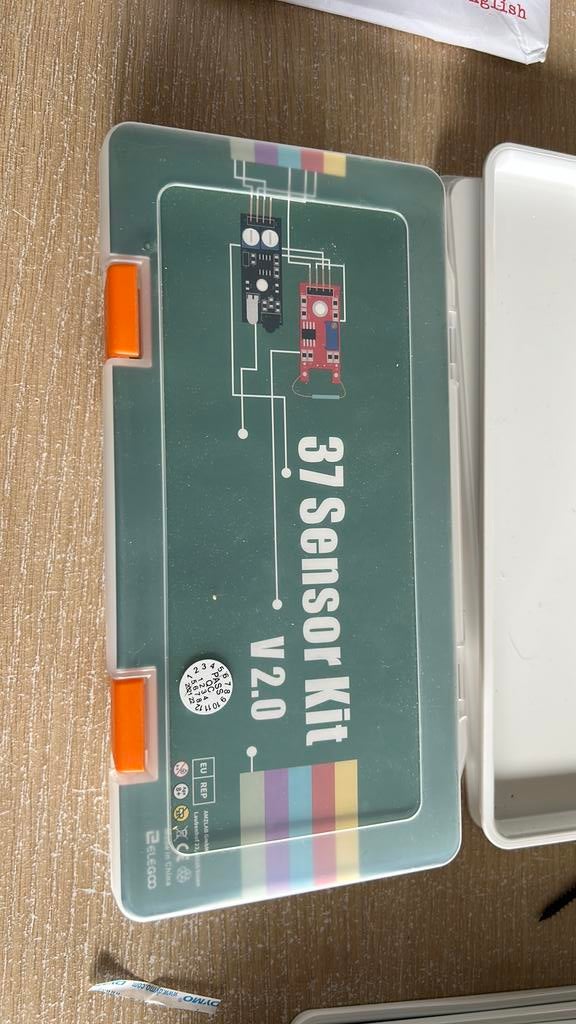 Sensorkit elegoo, Ophalen