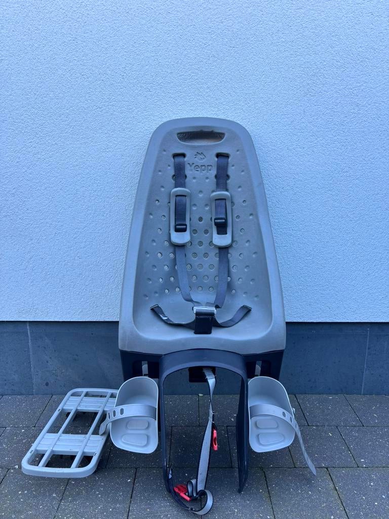 Thule Yepp maxi fietsstoel, Fietsen en Brommers, Fietsaccessoires | Fietsstoeltjes, Ophalen, Gebruikt, 9 t/m 36 kg, Achterzitje