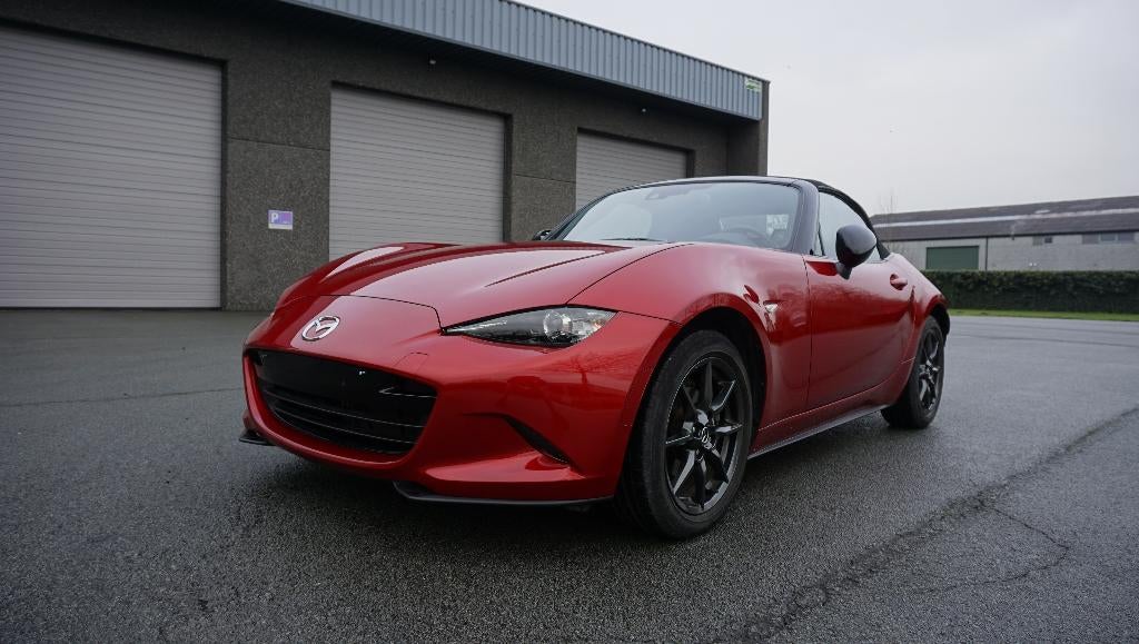 Mazda MX-5 SKYCRUISE 30.744Km Leder-Led-Cruise-Navi-Prachtig, Auto's, Mazda, Achterwielaandrijving, 4 cilinders, Cabriolet, Handgeschakeld