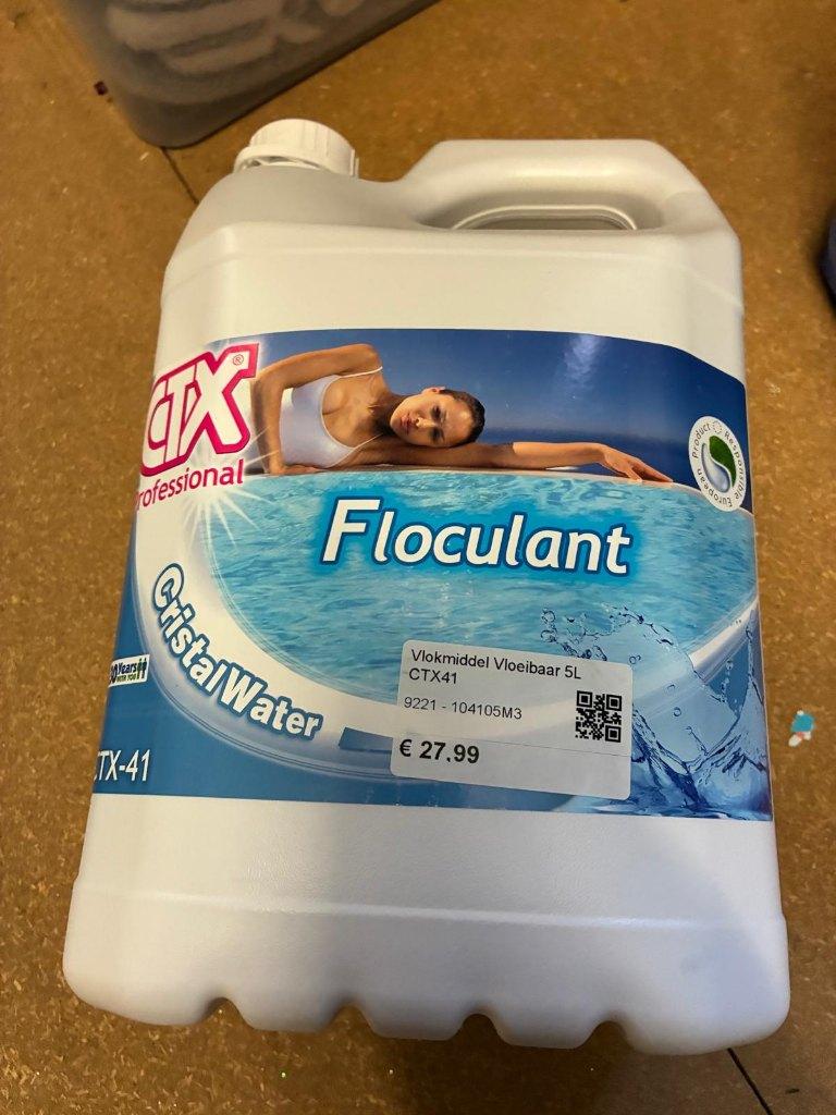 Vloeibaar vlokmiddel -  CTX-41, Ophalen, Zo goed als nieuw, Reinigingsmiddel