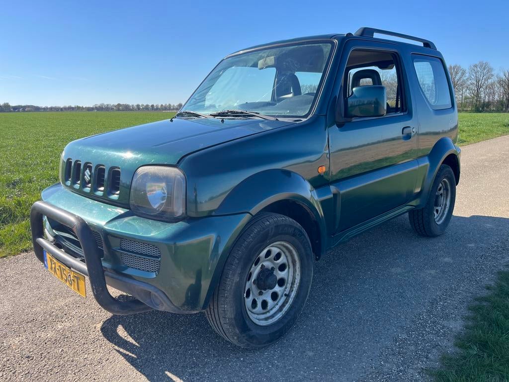 Suzuki Jimny 4x4 2007 opknapper, Auto's, Suzuki, Stof, Bedrijf, Handgeschakeld, 4x4
