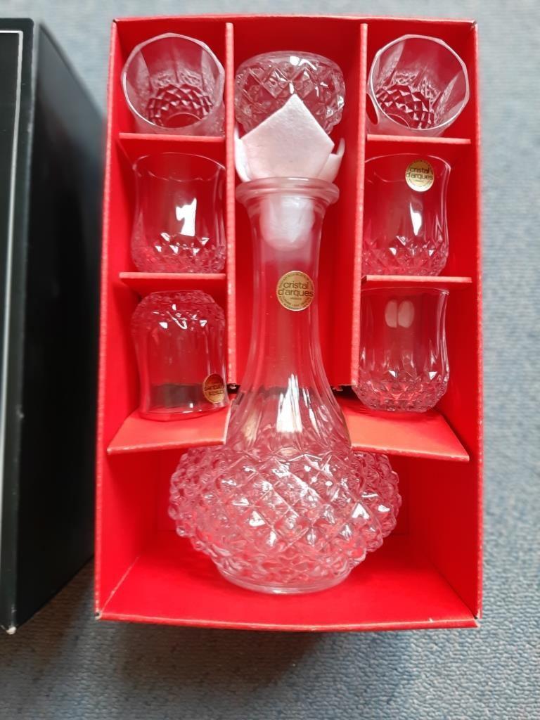 Vintage Cristal d'Arques set SplinterNIEUW, Enlèvement ou Envoi