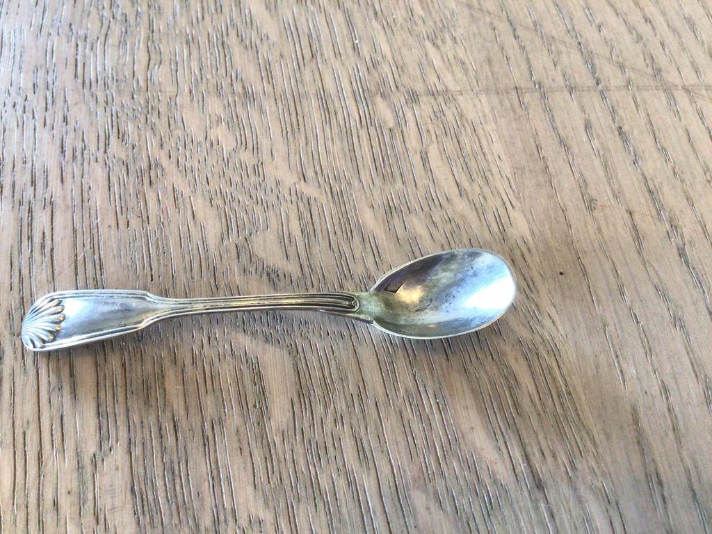 Vintage christofle zilveren lepeltje, Antiek en Kunst, Ophalen of Verzenden