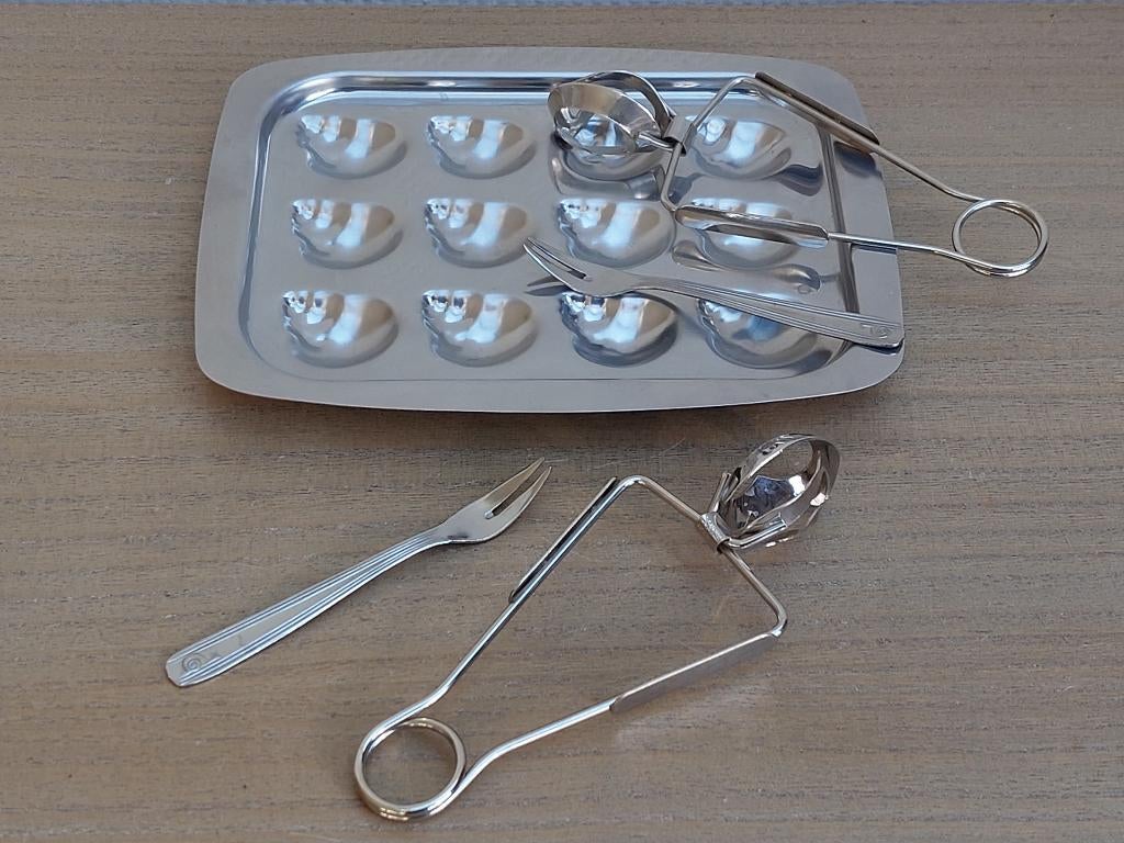 slakkenschaal escargots, Maison & Meubles, Neuf, Résiste au lave-vaisselle, Ensemble de couverts, Enlèvement