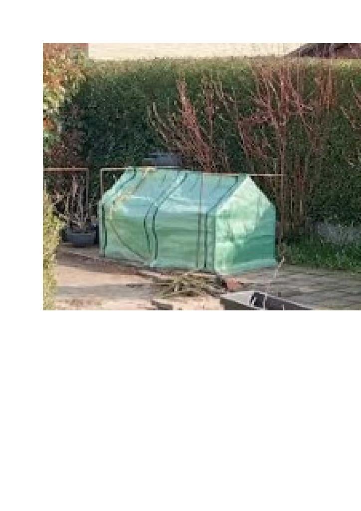 kleine tuinserre, Ophalen