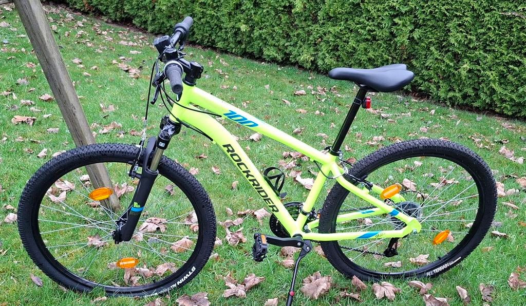 Velo vtt rockrider 27.5p M comme neuf, VTT semi-rigide, Enlèvement, Comme neuf, Autres marques