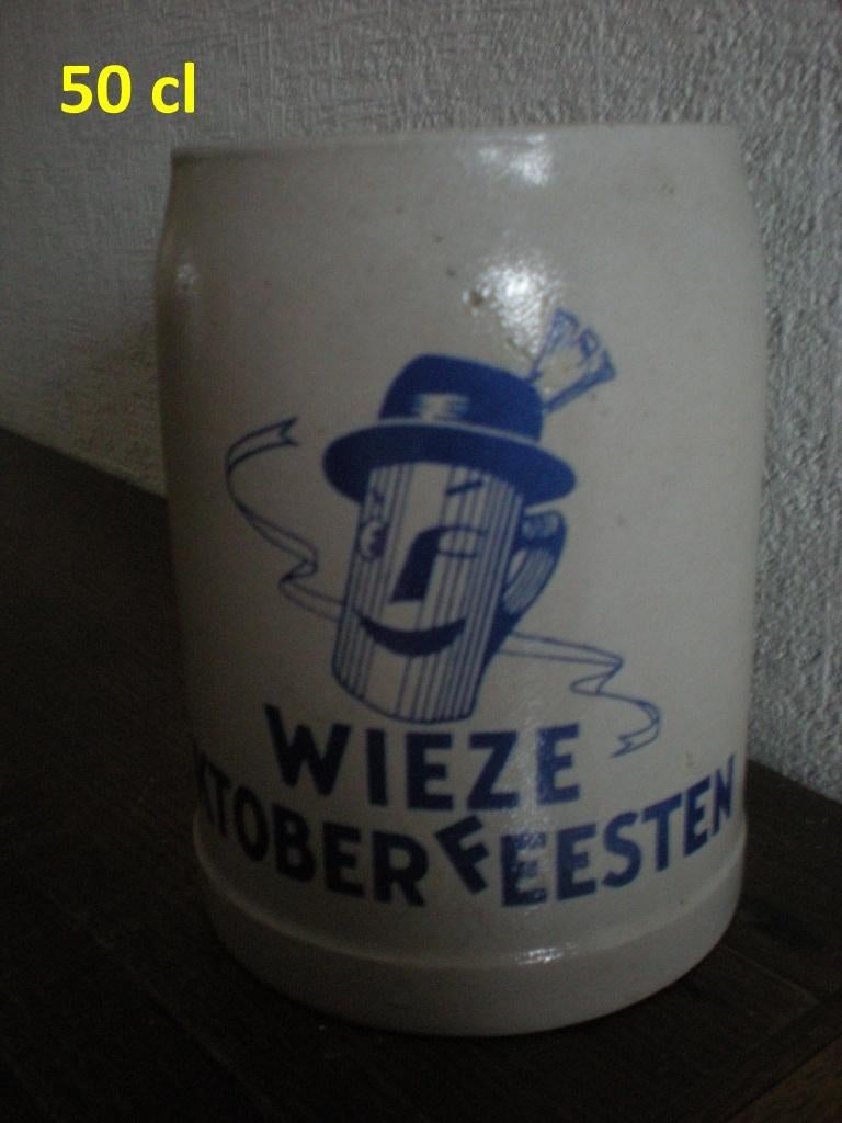 WIZE Oktoberfeesten 1/2 liter, Verzamelen, Ophalen of Verzenden, Zo goed als nieuw, Pul(len)