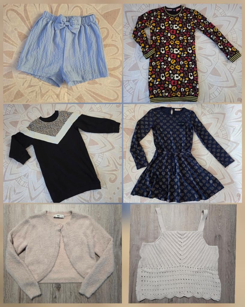 Pakket meisjeskleding Maatje 128, Ophalen of Verzenden, Zo goed als nieuw, 122 t/m 128, Meisje