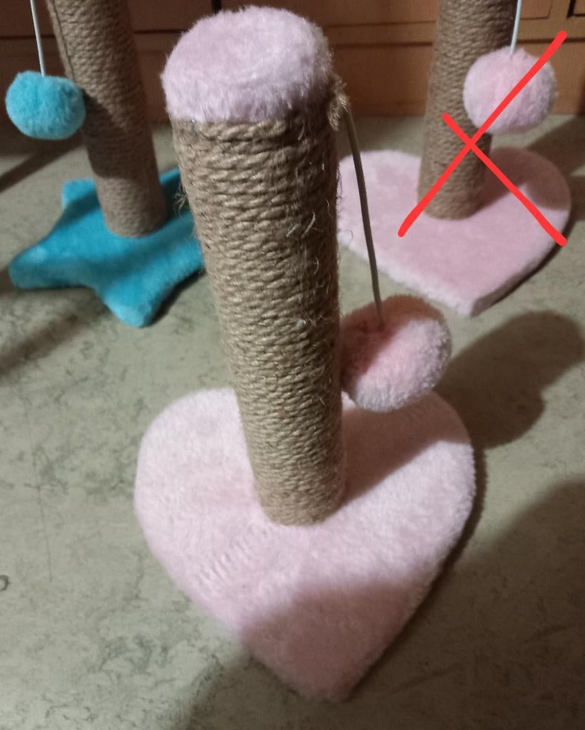 Kleine kattenbomen/krabpalen, Dieren en Toebehoren, Krabmeubelen, Nieuw, Krabpaal, Ophalen