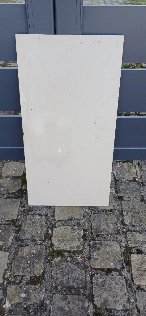 Ardoise couleur crème, Bricolage & Construction, Enlèvement, Utilisé