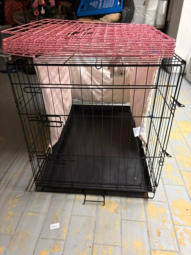 Hondenbench, Dieren en Toebehoren, Ophalen, Zo goed als nieuw