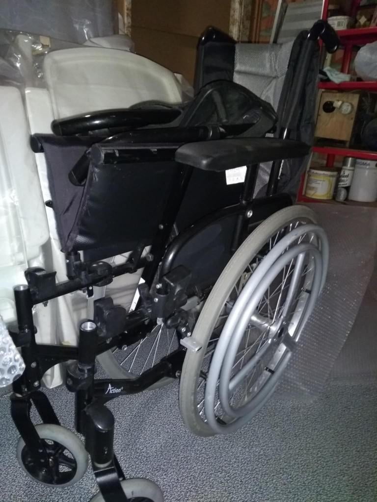 chaise roulante et matériel médical, Enlèvement