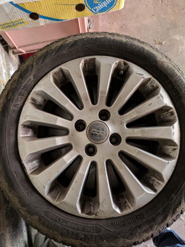 Jantes Fiat 500 Ford Ka, Enlèvement, Pneu(s)