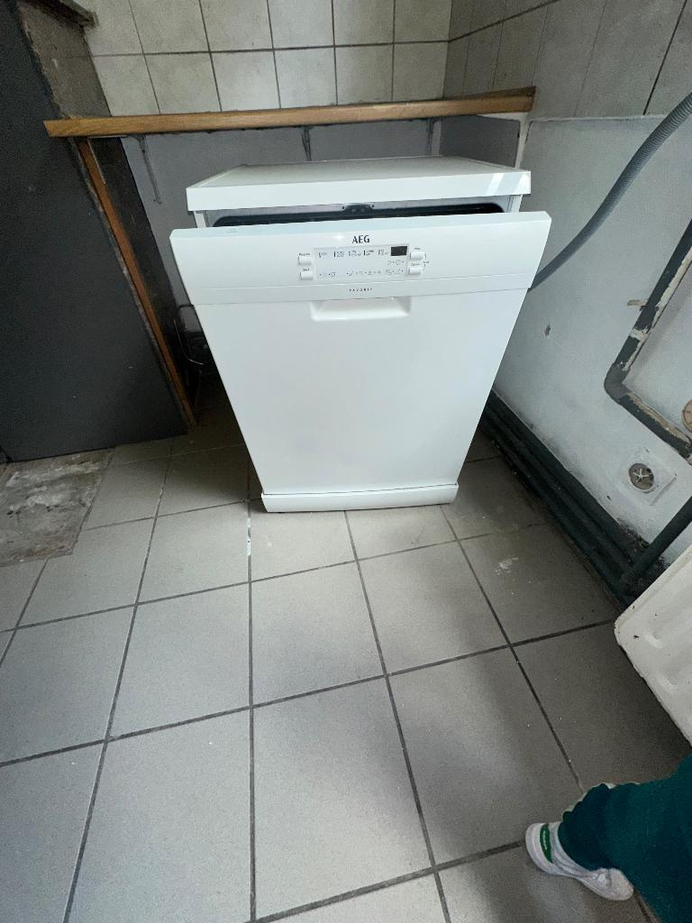 Lave vessel AEG, Electroménager, Lave-vaisselle, Classe énergétique A ou plus économe, Comme neuf, Enlèvement, À Poser
