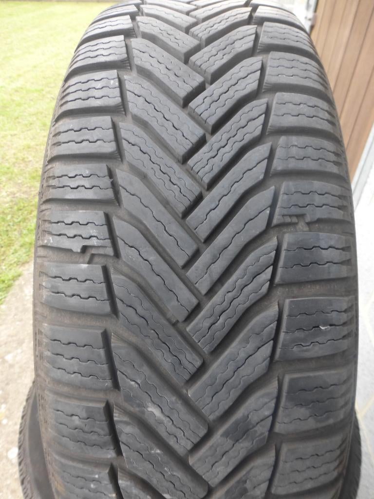 4 pneus hiver Michelin Alpin 6 -195/65R15 sur jantes acier, 15 pouces, Pneus hiver, Pneu(s), Enlèvement