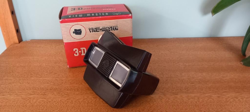 Ancienne visionneuse View Master bakélite et boîte d'origine, Enlèvement ou Envoi