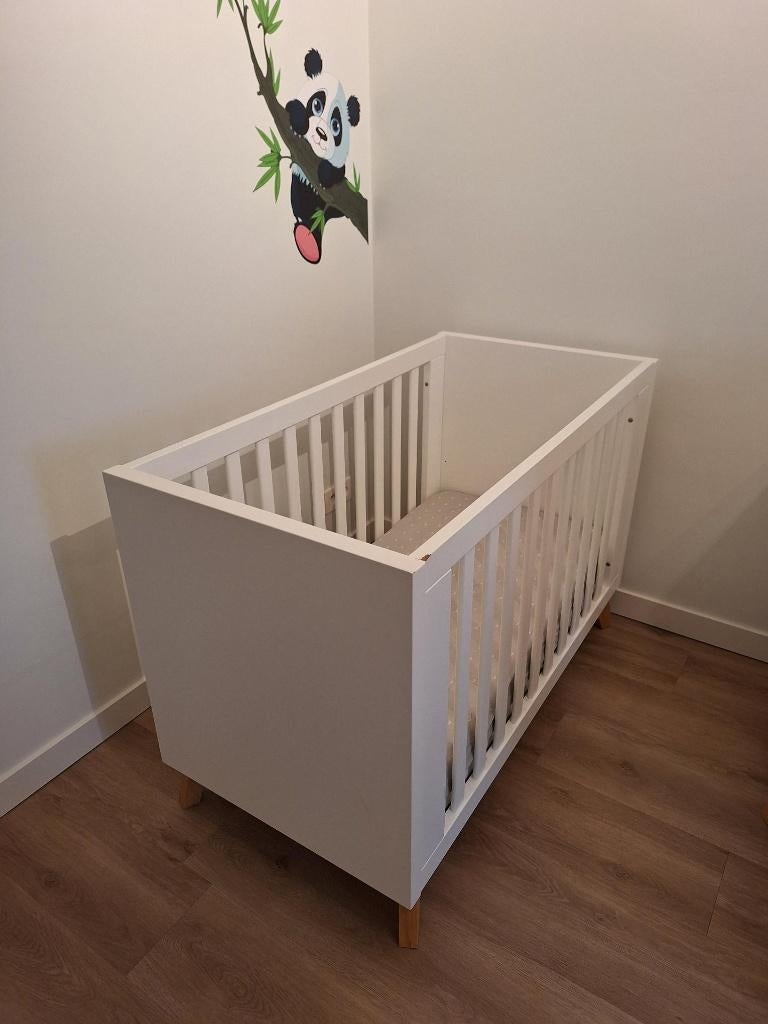 Babybed, Ophalen, Gebruikt, Minder dan 140 cm, Matras