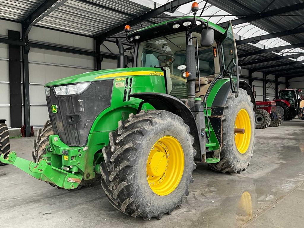 2017 - John Deere - 7250R - Tracteur agricoles 4 roues motri, Utilisé, John Deere