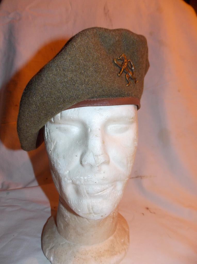 Béret belge, Collections, Enlèvement ou Envoi, Armée de terre, Casque ou Béret