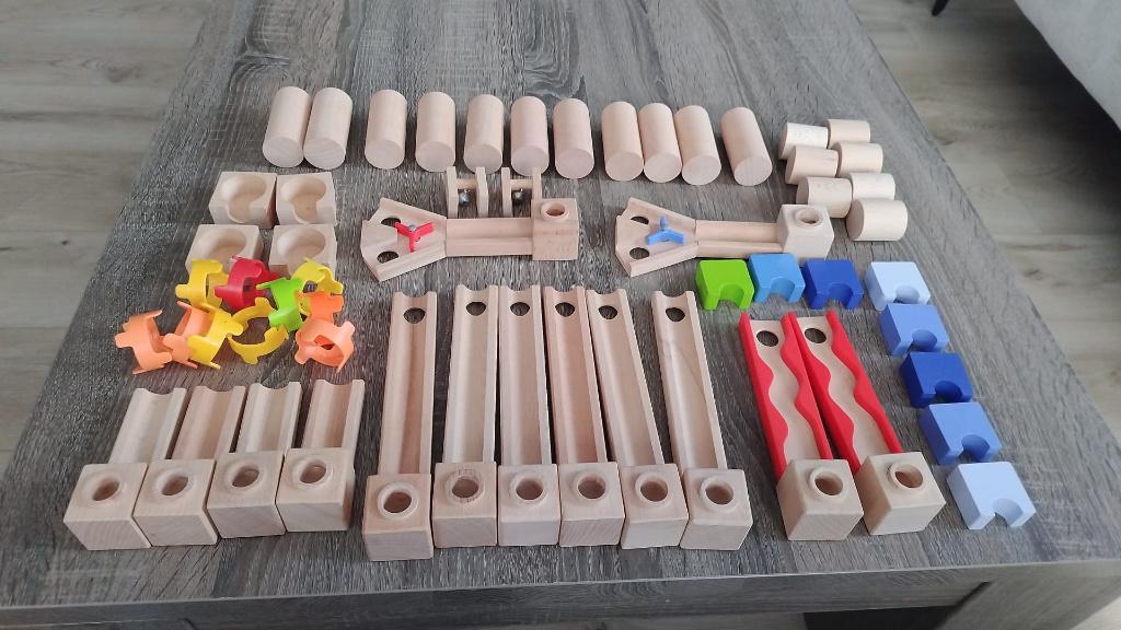 houten knikkerbaan, Kinderen en Baby's, Ophalen, Gebruikt, Overige typen