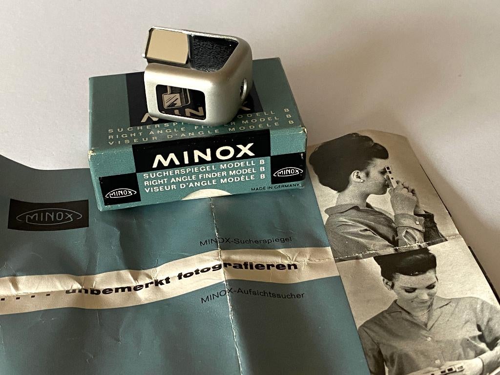 viseur d'angle pour Minox B, TV, Hi-fi & Vidéo, Appareils photo analogiques, Enlèvement, Utilisé, Compact, Autres Marques