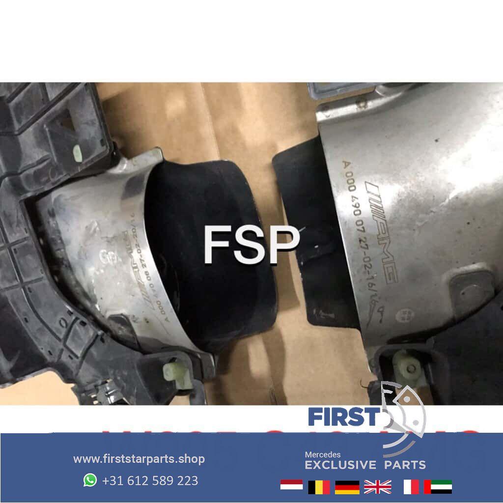 W205 C43 AMG uitlaat sierstuk Mercedes C Klasse 2014-2019 ui, Autos : Divers, Tuning & Styling, Enlèvement ou Envoi, -, -, -